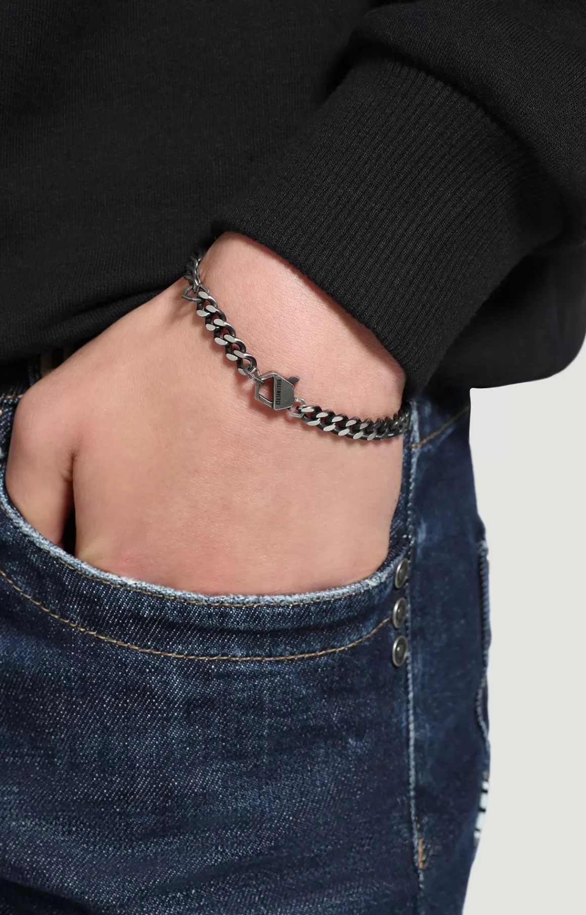 Jewellery^Bikkembergs Men's Bracelet With Vintage Look And Diamond 273