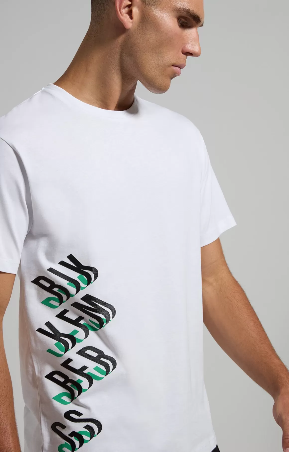 T-Shirts^Bikkembergs Men's Print T-shirt white